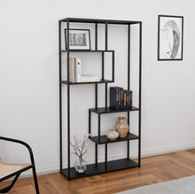 טען את התמונה לגלריה , ספרייה מודרנית בצבע שחור