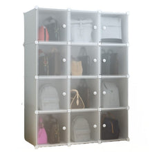 טען את התמונה לגלריה , ארון אחסון מודולרי עם 12 תאים