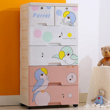טען את התמונה לגלריה , ארון אחסון מודולרי לחדר הילדים עם 6 מגירות אחסון
