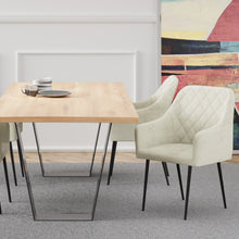 טען את התמונה לגלריה , כורסת קטיפה מרופדת ובדוגמת מעוינים