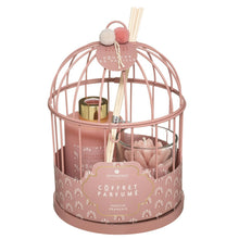 טען את התמונה לגלריה , ערכת מתנה הכוללת נר ריחני, מפיץ ריח במארז ברזל