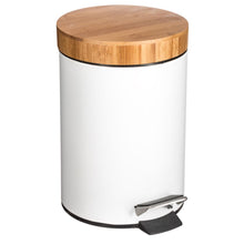 טען את התמונה לגלריה , פח אשפה לשירותים משולב במבוק 3 ליטר ב-2 צבעים לבחירה