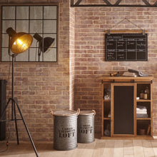 טען את התמונה לגלריה , סט 3 חביות אחסון עשויים פח