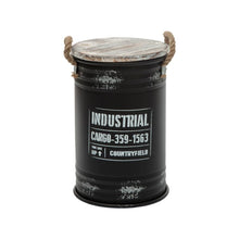 טען את התמונה לגלריה , סט 3 חביות אחסון עשויים פח