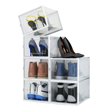 טען את התמונה לגלריה , סט 6 קופסאות איכותיות לאחסון נעליים,בגדים, צעצועים ועוד