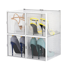 טען את התמונה לגלריה , סט 6 קופסאות איכותיות לאחסון נעליים,בגדים, צעצועים ועוד