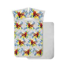 טען את התמונה לגלריה , סט מצעים יחיד 100% כותנה דגם ספיידרמן