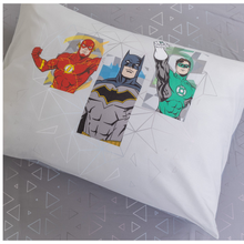 טען את התמונה לגלריה , סט מצעים יחיד ליגת הצדק 100% כותנה