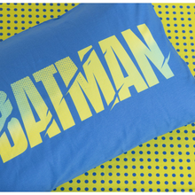 טען את התמונה לגלריה , סט מצעים יחיד 100% כותנה דגם BATMAN