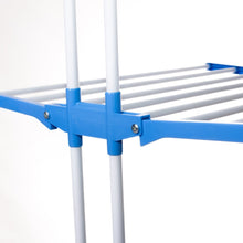 טען את התמונה לגלריה , מתקן לייבוש כביסה 3 קומות המשלב 24 מוטות תלייה