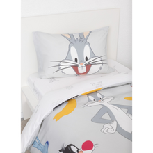 טען את התמונה לגלריה , סט מצעים יחיד 100% כותנה דגם LOONEY TUNES