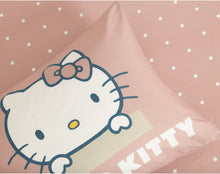 טען את התמונה לגלריה , סט מצעים יחיד הלו קיטי