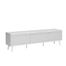 טען את התמונה לגלריה , מזנון מודרני גודל 160 ס"מ צבע לבן