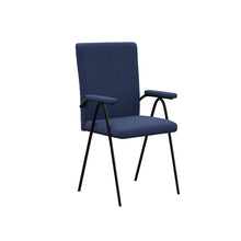 טען את התמונה לגלריה , כיסא בעל מושב גבוה סופר נוח ואיכותי כחול כהה