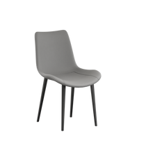 טען את התמונה לגלריה , כיסא מהודר בגימור דמוי עור איכותי בשלושה צבעים לבחירה