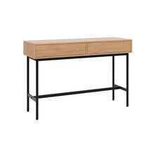 טען את התמונה לגלריה , קונסולת כניסה מרהיבה בצבע אלון