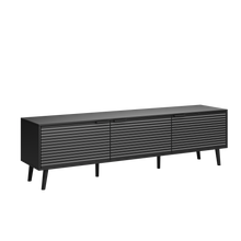 טען את התמונה לגלריה , מזנון סלון מודרני בצבע שחור