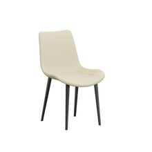 טען את התמונה לגלריה , כיסא מהודר בגימור דמוי עור איכותי בשלושה צבעים לבחירה