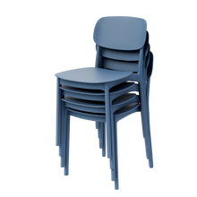 טען את התמונה לגלריה , כיסא מפלסטיק קשיח לפינת אוכל במגוון צבעים לבחירה
