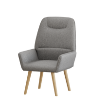 טען את התמונה לגלריה , כורסא מודרנית מפנקת ומרופדת בגימור בד איכותי