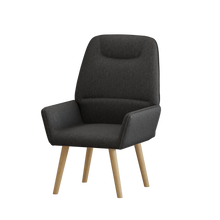 טען את התמונה לגלריה , כורסא מודרנית מפנקת ומרופדת בגימור בד איכותי