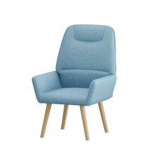טען את התמונה לגלריה , כורסא מודרנית מפנקת ומרופדת בגימור בד איכותי