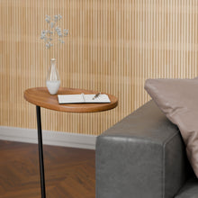 טען את התמונה לגלריה , שולחן צד בצבע אגוז