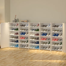 טען את התמונה לגלריה , יחידת אחסון מודולארית 60 זוגות לבן