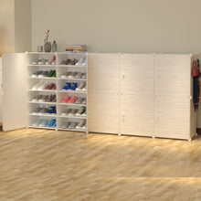 טען את התמונה לגלריה , יחידת אחסון מודולארית 30 תאים ל- 60 זוגות לבן