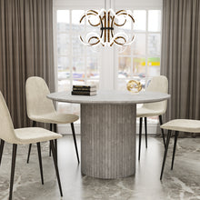 טען את התמונה לגלריה , שולחן פינת אוכל אפור בטון