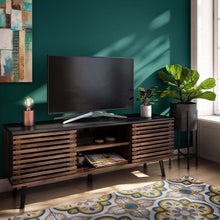 טען את התמונה לגלריה , מזנון מעץ בעיצוב יוקרתי לטלויזיה