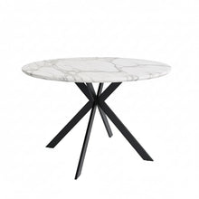 טען את התמונה לגלריה , שולחן פינת אוכל מודרני בצבע שיש לבן