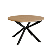 טען את התמונה לגלריה , שולחן פינת אוכל עגול נפתח אלון