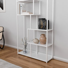 טען את התמונה לגלריה , ספרייה מודרנית בצבע לבן