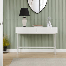 טען את התמונה לגלריה , קונסולת כניסה מרהיבה לבן