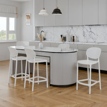 טען את התמונה לגלריה , רביעיית כיסאות בר בעיצוב מודרני בצבעים לבחירה