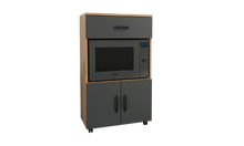 טען את התמונה לגלריה , ארון שירות משלים למטבח על גלגלים במבחר צבעים לבחירה