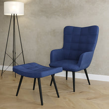 טען את התמונה לגלריה , כורסא לסלון משולבת הדום מפנק לרגליים במגוון צבעים