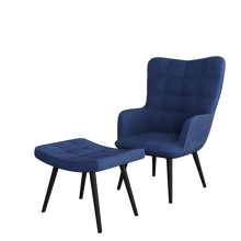 טען את התמונה לגלריה , כורסא לסלון משולבת הדום מפנק לרגליים במגוון צבעים