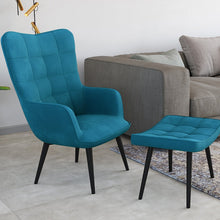 טען את התמונה לגלריה , כורסא לסלון משולבת הדום מפנק לרגליים במגוון צבעים