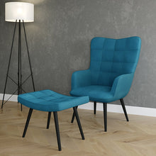 טען את התמונה לגלריה , כורסא לסלון משולבת הדום מפנק לרגליים במגוון צבעים