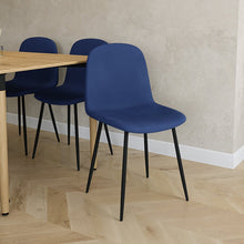 טען את התמונה לגלריה , כיסאות לפינת אוכל בריפוד קטיפה איכותי ויוקרתי במגוון צבעים לבחירה