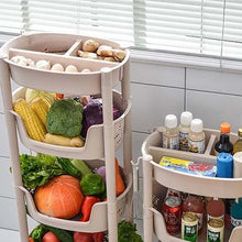 טען את התמונה לגלריה , עגלת שירות ניידת המשלבת 4 קומות אחסון גדולים