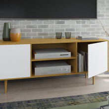 טען את התמונה לגלריה , מזנון מודרני וטרנדי כולל מדף לאחסון בתשעה צבעים לבחירה