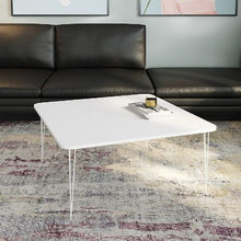 טען את התמונה לגלריה , שולחן סלון מרובע בשישה צבעים לבחירה