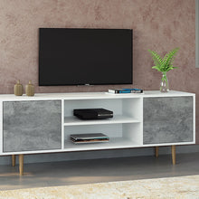 טען את התמונה לגלריה , מזנון מודרני וטרנדי כולל מדף לאחסון בתשעה צבעים לבחירה