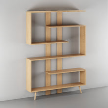 טען את התמונה לגלריה , ספריה מדורגת בצבע אלון