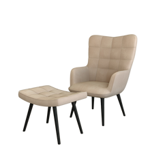 טען את התמונה לגלריה , כורסא לסלון משולבת הדום מפנק לרגליים במגוון צבעים