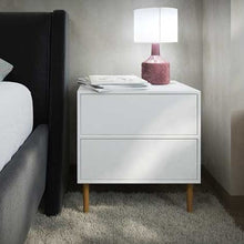 טען את התמונה לגלריה , שידת צד לבן