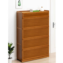 טען את התמונה לגלריה , יחידת אחסון מבמבוק 9 קומות לכ-46 זוגות נעליים